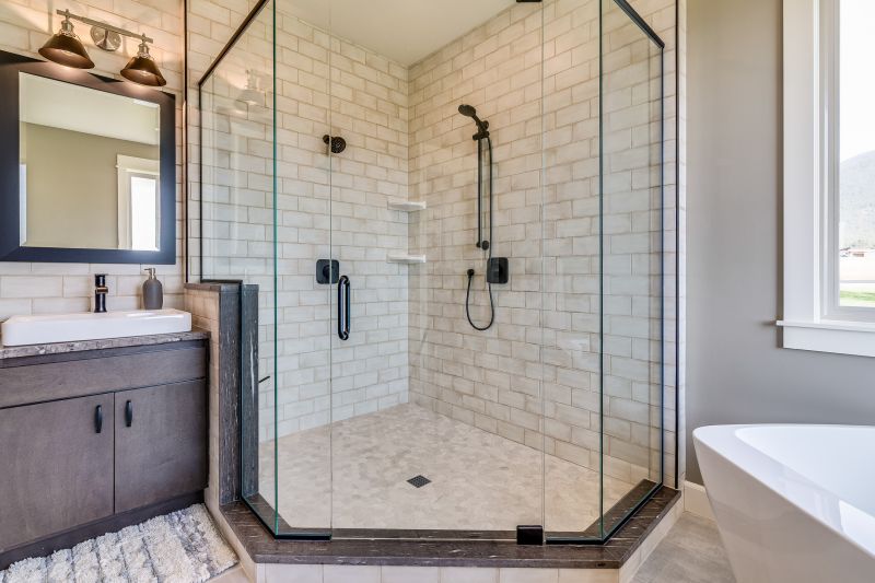 Multi-Panel Glass Shower